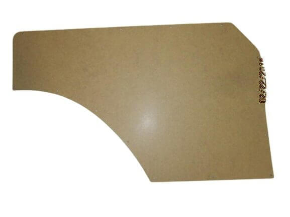 Complete interior panel set fits Willys Wagon 54-63