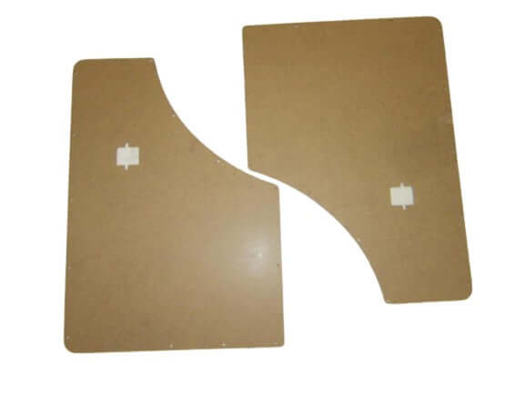 Complete interior panel set fits Willys Wagon 46-53