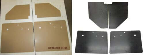 Pair of Door & Kick panels fits Willys wagon/Pickup 54-63