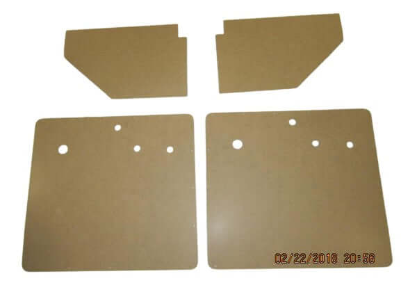 Pair of Door & Kick panels fits Willys wagon/Pickup 54-63