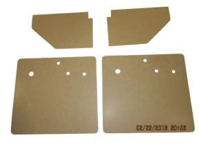 Pair of Door & Kick panels fits Willys wagon/Pickup 54-63