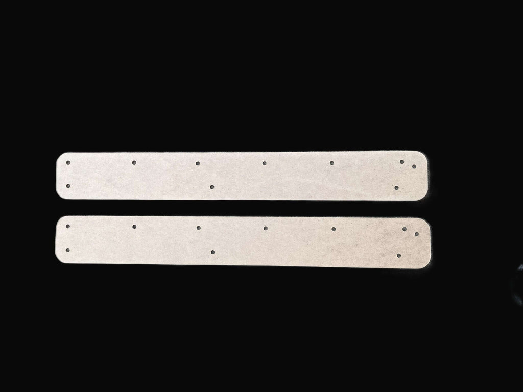 Pair of Interior Upper Door Panels fits Jeep CJ7 76-81 w/ Hard Doors