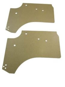 Pair of Door panels fits Willys Jeep FC 57-63