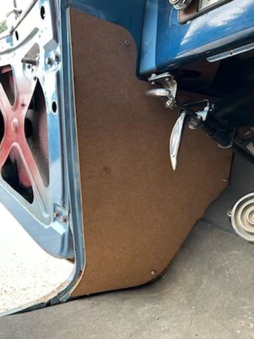 Pair of Interior Kick Panels fits Willys Overland Jeepster 48-51