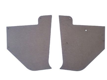 Pair of Interior Kick Panels fits Willys Overland Jeepster 48-51