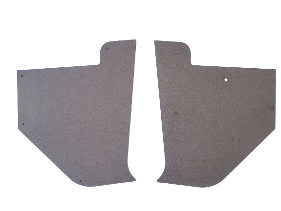 Pair of Interior Kick Panels fits Willys Overland Jeepster 48-51