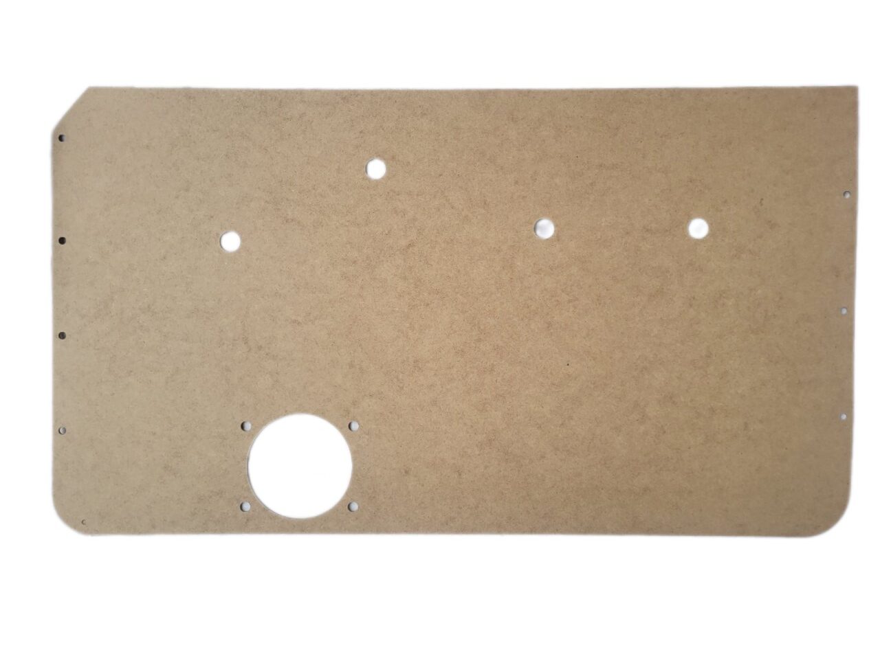 Pair of Manual Front Door Panels w/Kick Panels fits Jeep J-series 73-88