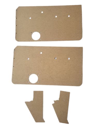 Pair of Manual Front Door Panels w/Kick Panels fits Jeep J-series 73-88