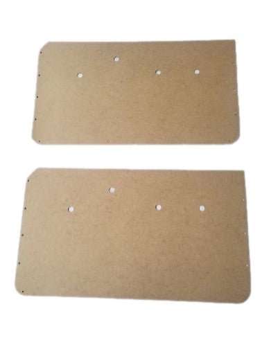 Pair of Manual Front Door Panels fits Jeep Wagoneer 73-83/J-series 73-88