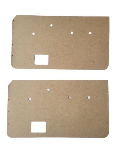 Pair of Manual Front Door Panels fits Jeep Wagoneer 73-83/J-series 73-88