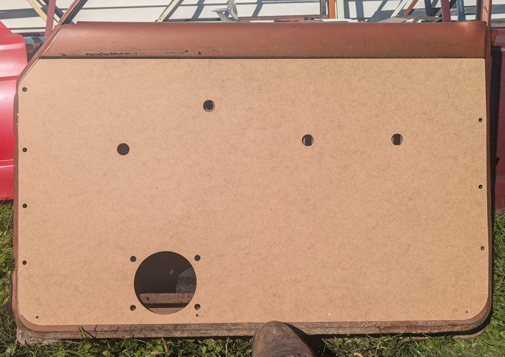 Pair of Manual Front Door Panels fits Jeep Wagoneer 73-83/J-series 73-88