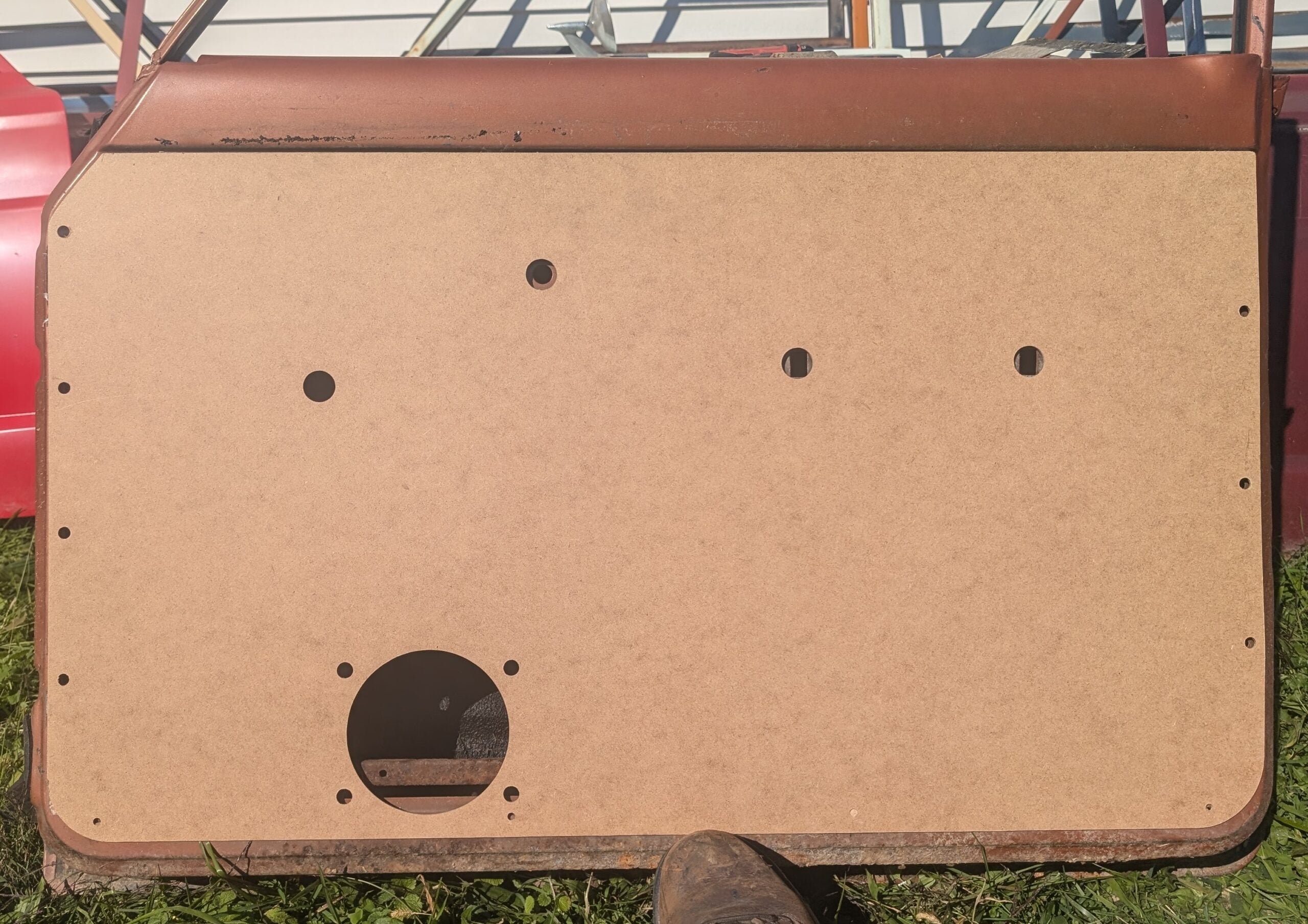 Pair of Manual Front Door Panels fits Jeep Wagoneer 73-83/J-series 73-88