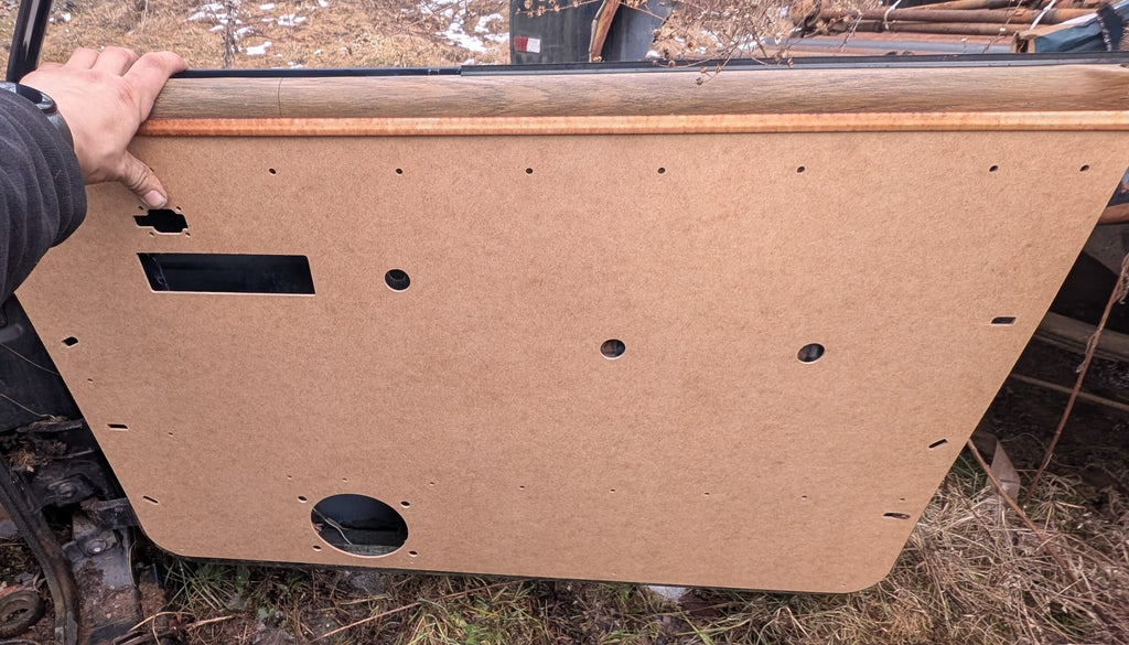 Pair of Power Window Front Door Panels fits Jeep Grand Wagoneer 84-91