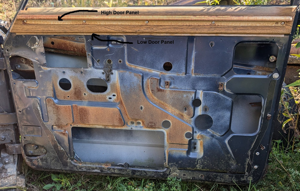 Complete Power Window Door Panel set fits Jeep Grand Wagoneer 84-91