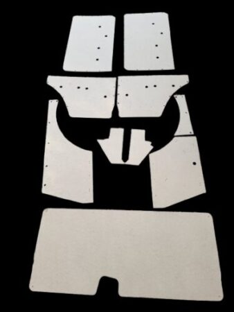 Complete Manual Window 10 Piece Panel set fits Jeep Wagoneer 73-83