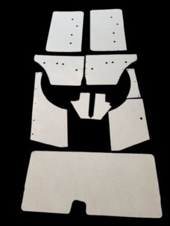 Complete Manual Window 10 Piece Panel set fits Jeep Wagoneer 73-83