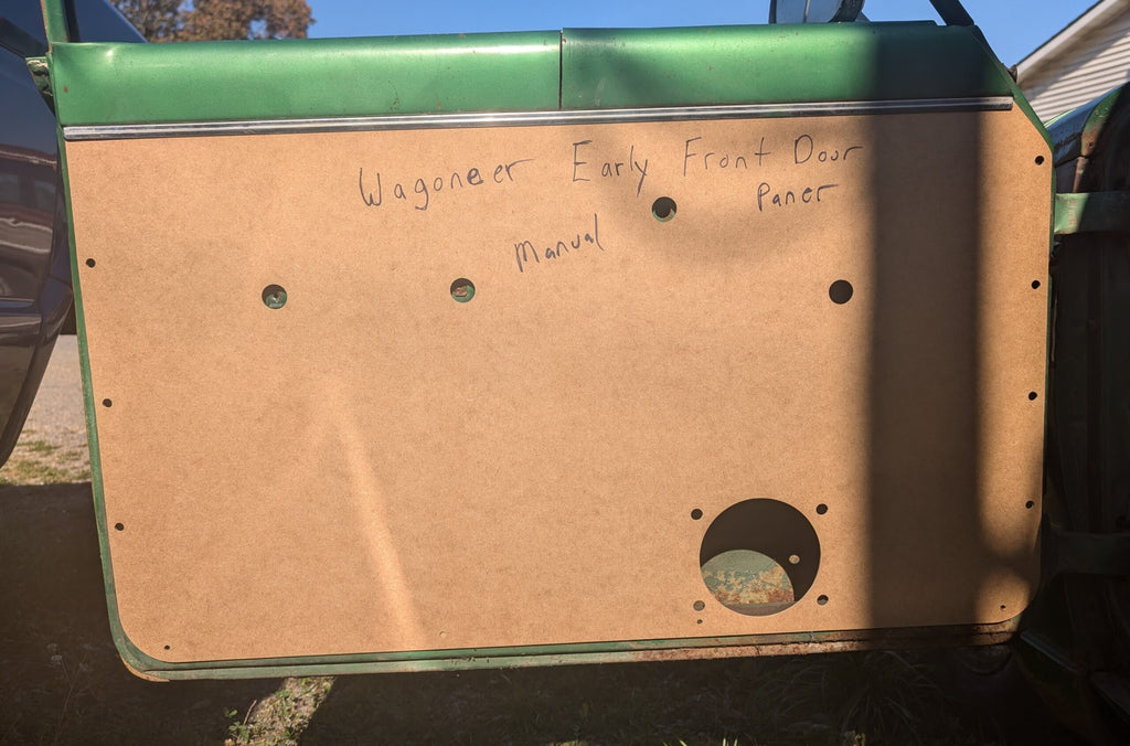 Complete Manual Window 10 Piece Panel set fits Jeep Wagoneer 73-83