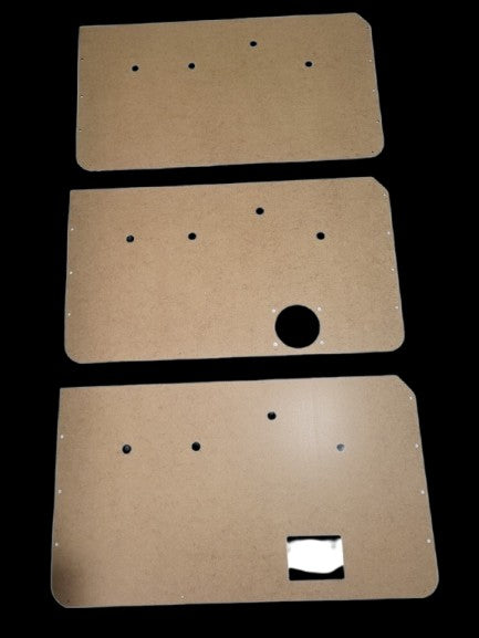 Complete Manual Window 10 Piece Panel set fits Jeep Wagoneer 73-83