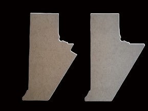 Complete Manual Window 10 Piece ABS Plastic Panel set fits Jeep Wagoneer 63-72