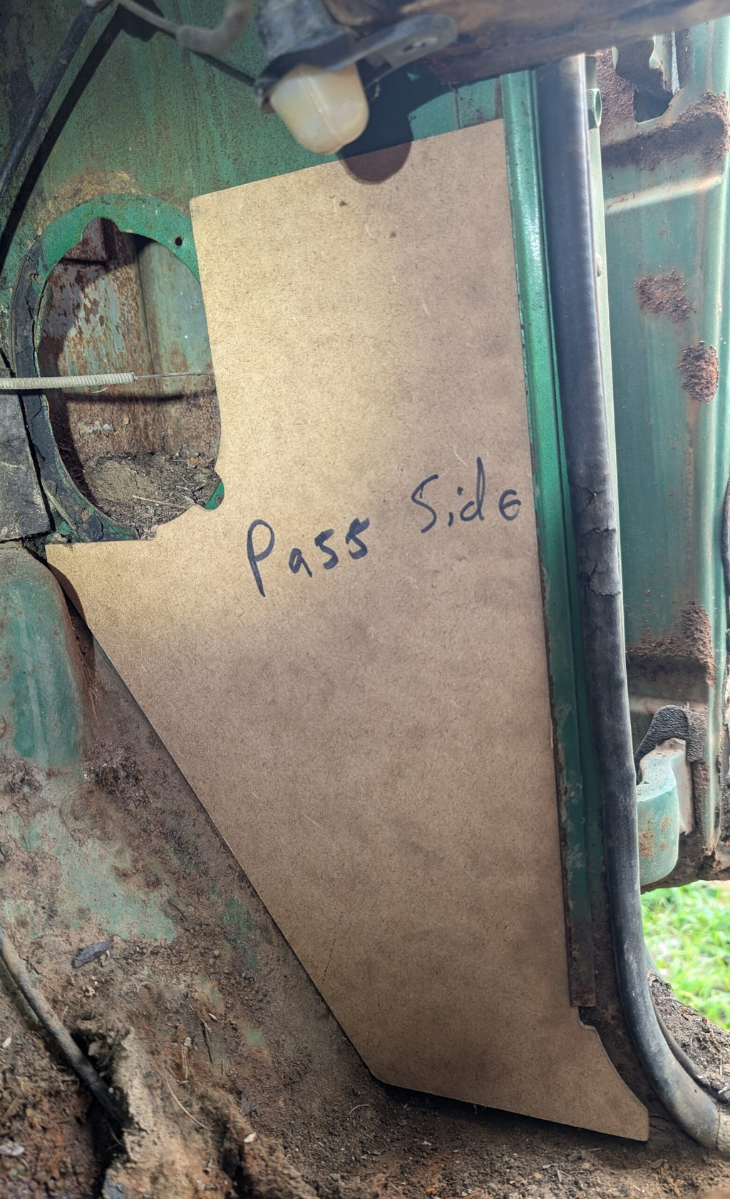 Pair of Kick Panels W/E-Brake Bracket Holes fits Jeep Wagoneer J-Series 81-91