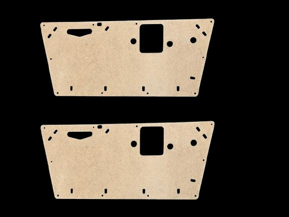 Pair of Interior Door Panels fits Ford Bronco 68-77