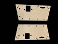 Pair of Interior Door Panels fits Ford Bronco 68-77 w/Clip Holes