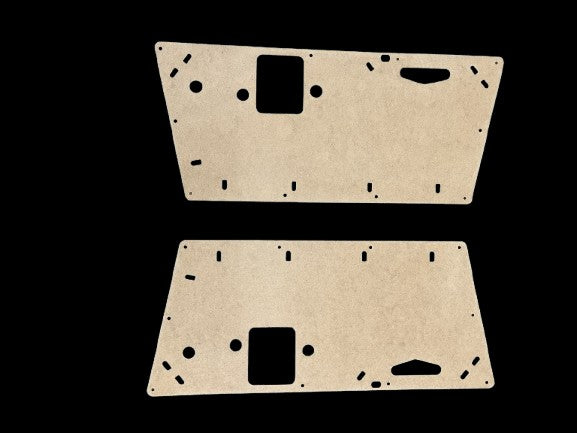 Pair of Interior Door Panels fits Ford Bronco 68-77