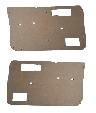 Pair of Manual Front Door Panels fits Jeep Cherokee XJ/Comanche Pickup MJ 84-96