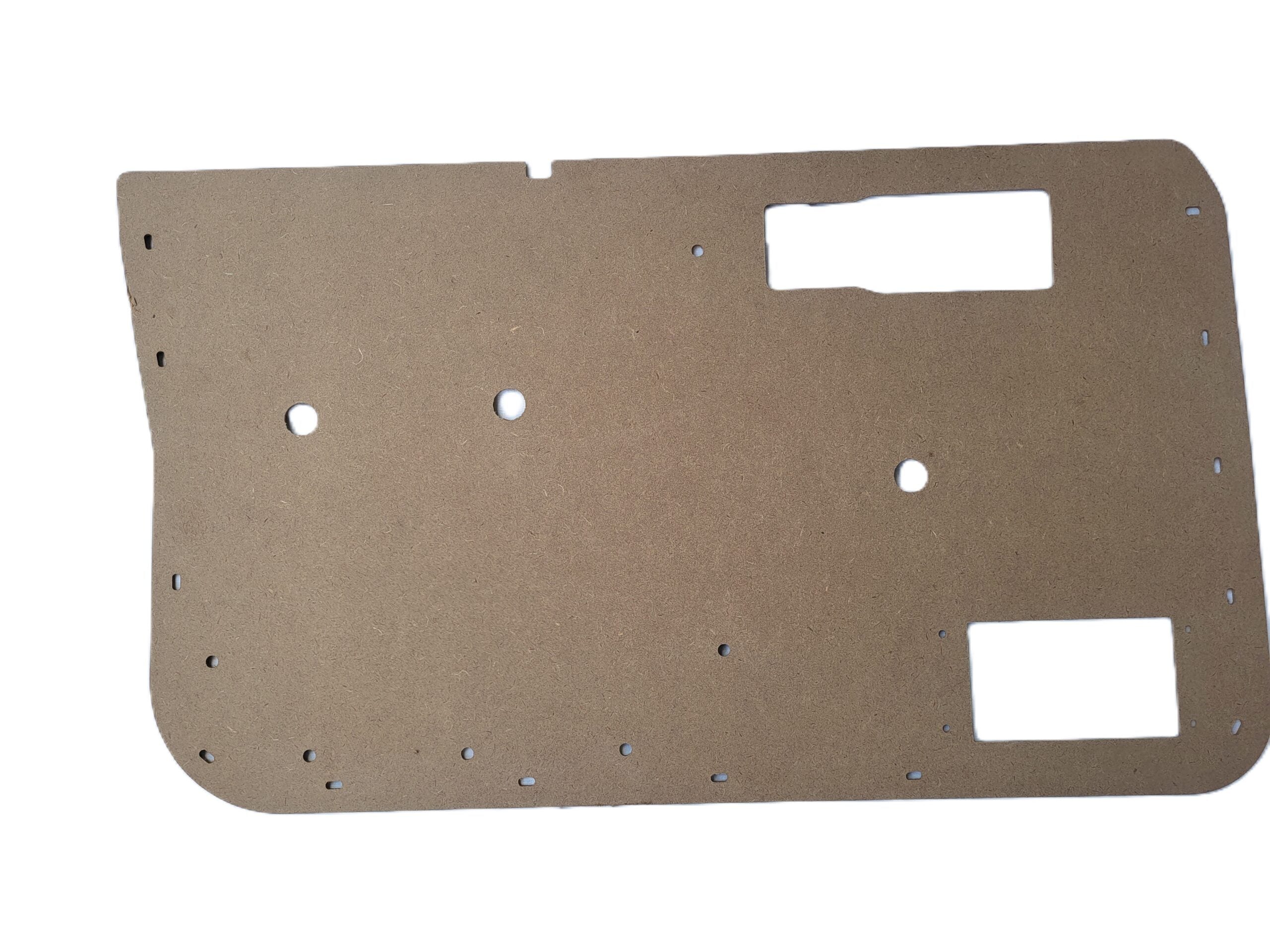 Pair of Manual Front Door Panels fits Jeep Cherokee XJ/Comanche Pickup MJ 84-96