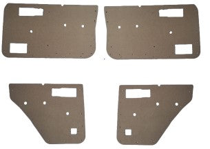 Complete Door Panel Set for Manual Windows fits Jeep Cherokee XJ 84-96