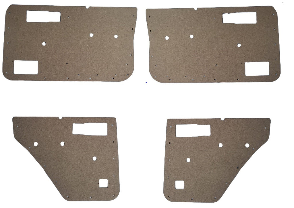 Complete Door Panel Set for Manual Windows fits Jeep Cherokee XJ 84-96