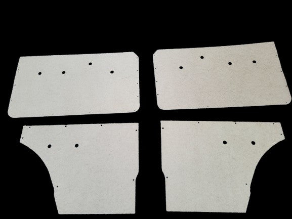 Complete 10 Piece Manual Window Panel set fits 2 Door Jeep Cherokee FSJ 78-83