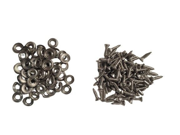 View details for Complete interior panel Screw and Finish Washer kit fits Willys Wagon 46-51 Complete interior panel Screw and Finish Washer kit fits Willys Wagon 46-51