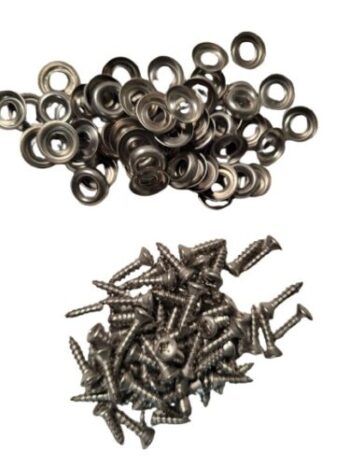  Complete interior panel Screw and Finish Washer kit fits Willys Jeepster 48-51