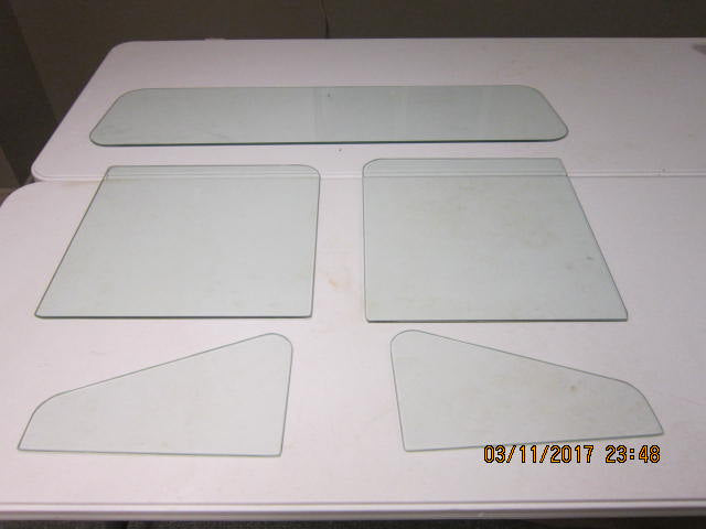 eproduction Glass Kit fits Willys Pickup with One Piece Windshield 60-63