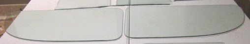 Reproduction Pair of Rear Quarter Glass fits Willys Wagon 47-6