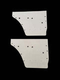 Pair of Manual Window Rear Door Panels w/D Clip Holes fits Jeep Wagoneer 73-83