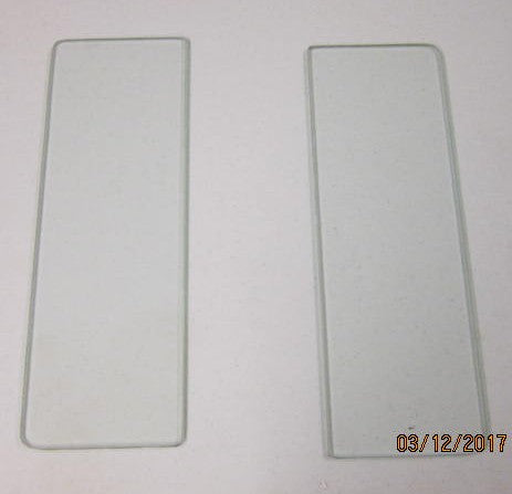 Reproduction Pair of Vent glass fits Willys Jeep FC 150/170 57-63