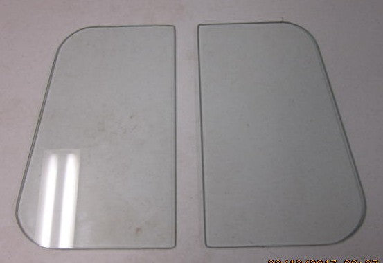 Reproduction Pair of Rear Quarter glass fits Willys Jeep FC 150/170 57-63