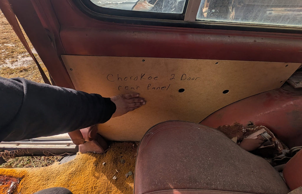 Reproduction Pair of Rear Panels fits 2 Door Jeep Cherokee FSJ 78-83