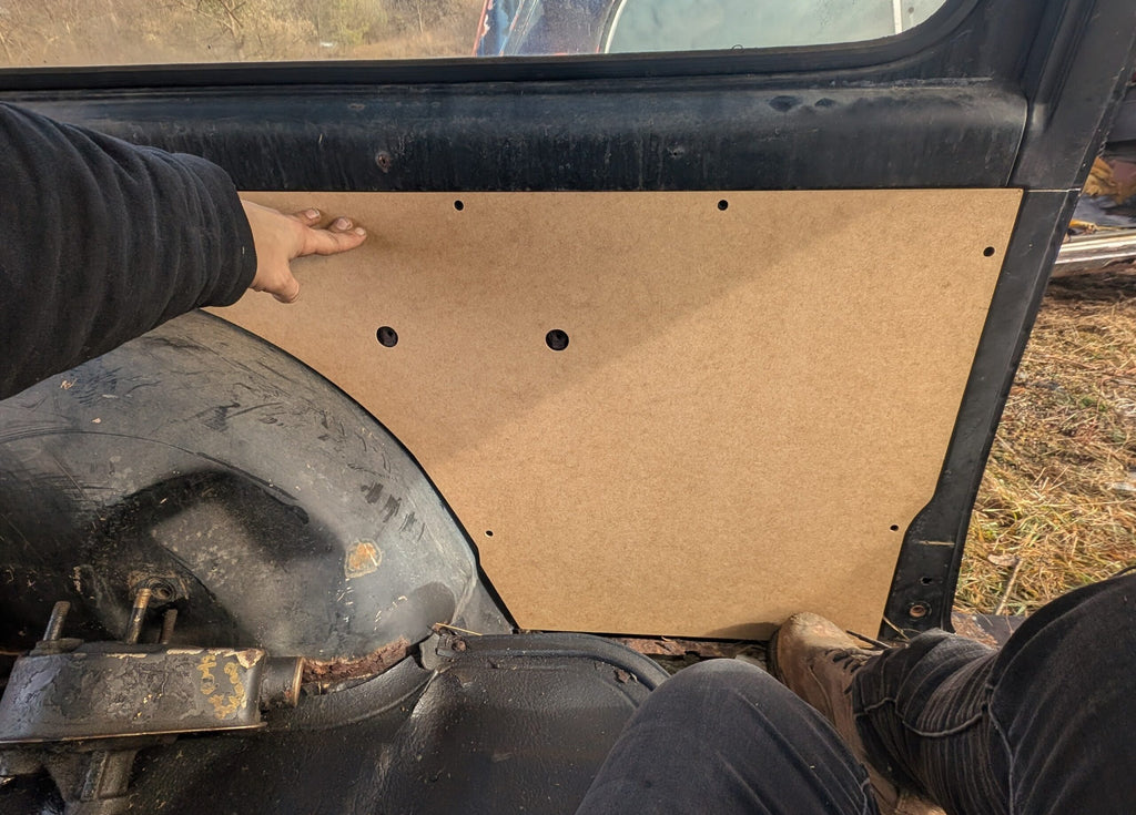 Reproduction Pair of Rear Panels fits 2 Door Jeep Cherokee FSJ 78-83