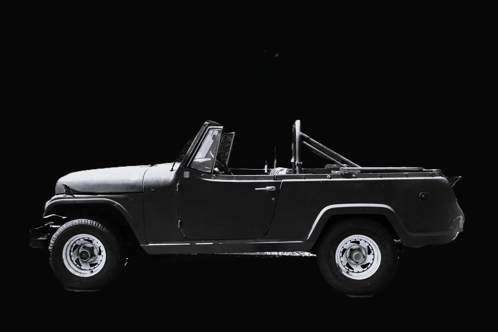 Pair of Interior Door Panels & Rear Panels fits Jeep Commando Convertible 66-70