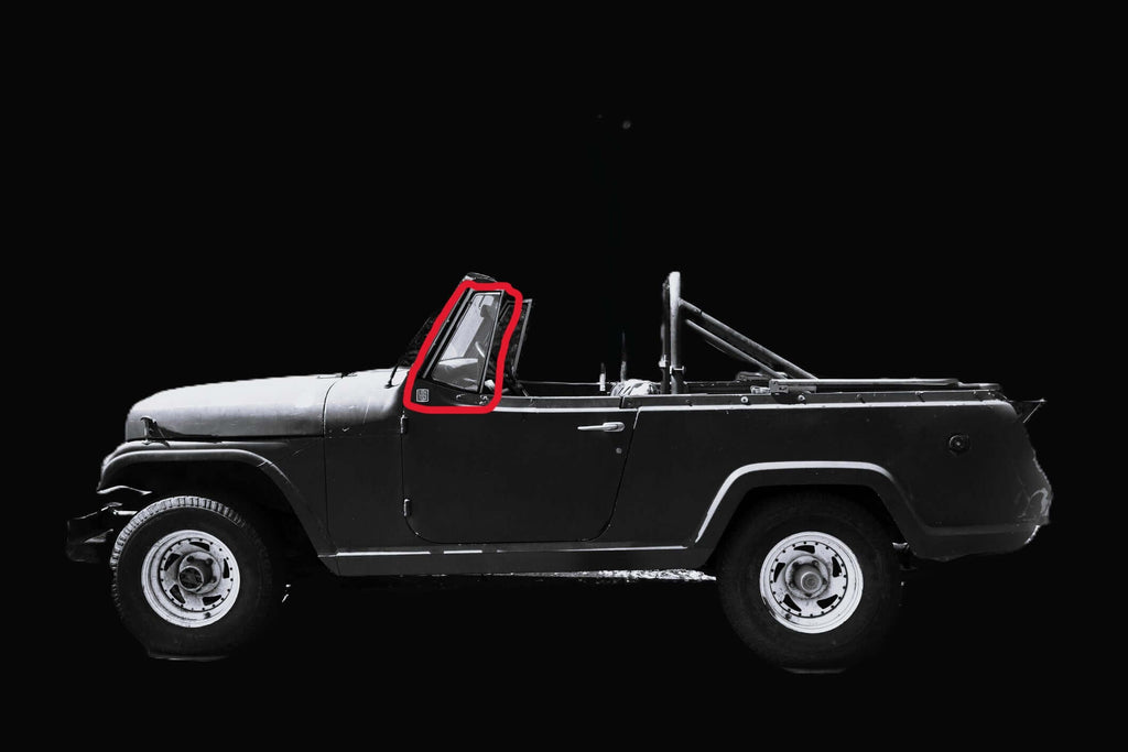 Replacement Pair of Vent glass fits Jeep Commando 67-73