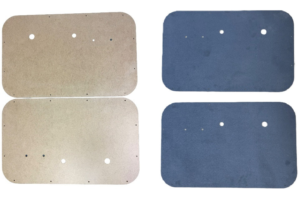 Pair of Interior Door Panels fits Ford Pickup 67 only