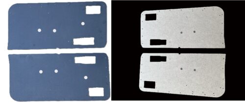 Pair of Front 2 Door Panels fits Jeep Cherokee XJ 2 Door Only 84-96