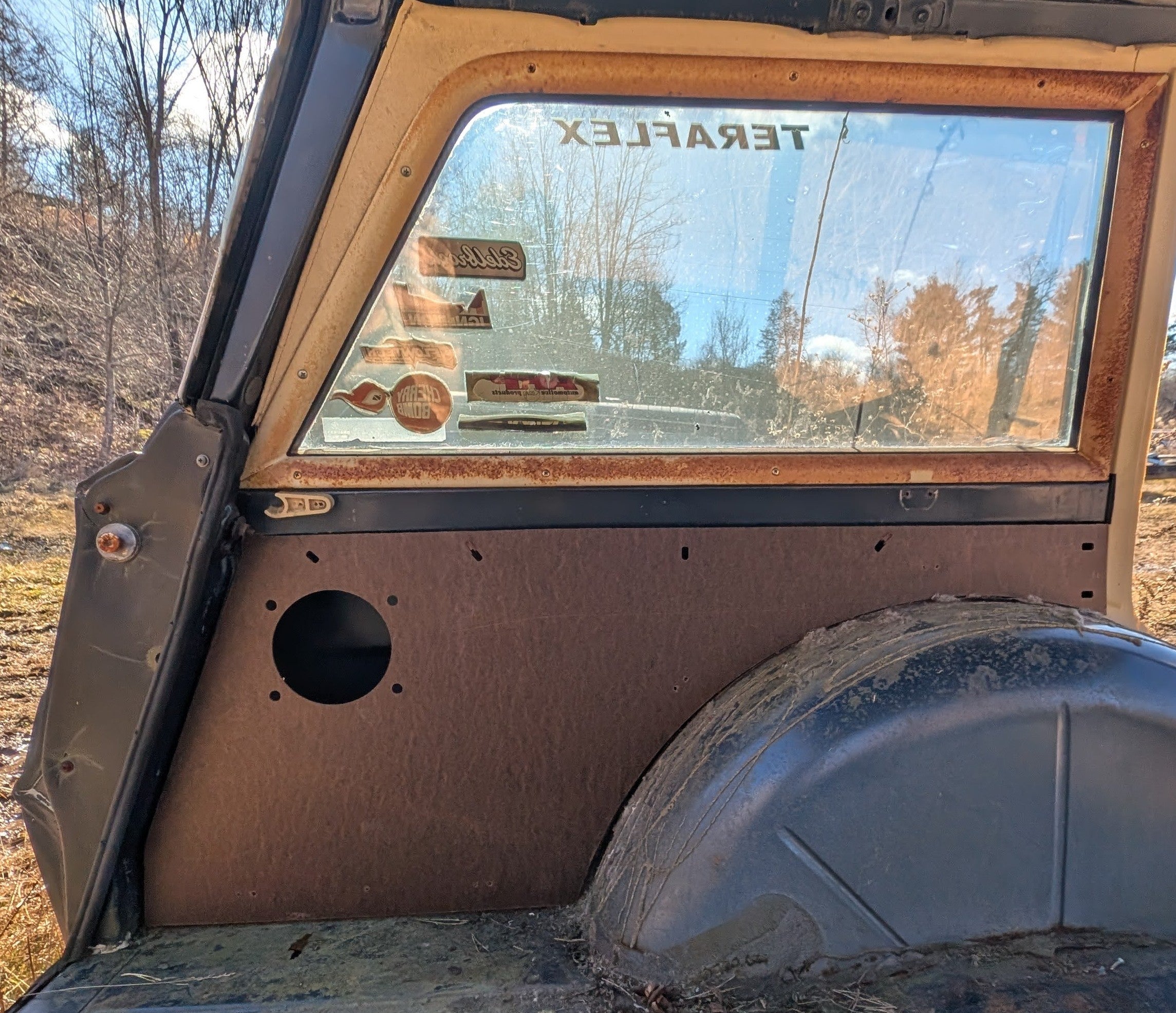 Complete Manual Window 10 Piece ABS Plastic Panel set fits Jeep Wagoneer 63-72