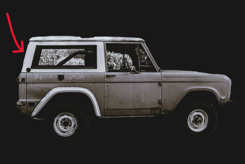 Replacement Rear Hatch glass fits Ford Bronco 66-77