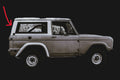 Replacement Rear Hatch glass fits Ford Bronco 66-77