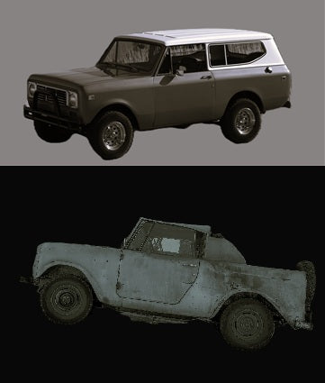 Replacement glass Packages fits International Scout 80/800 62-71 and Scout II 71-80