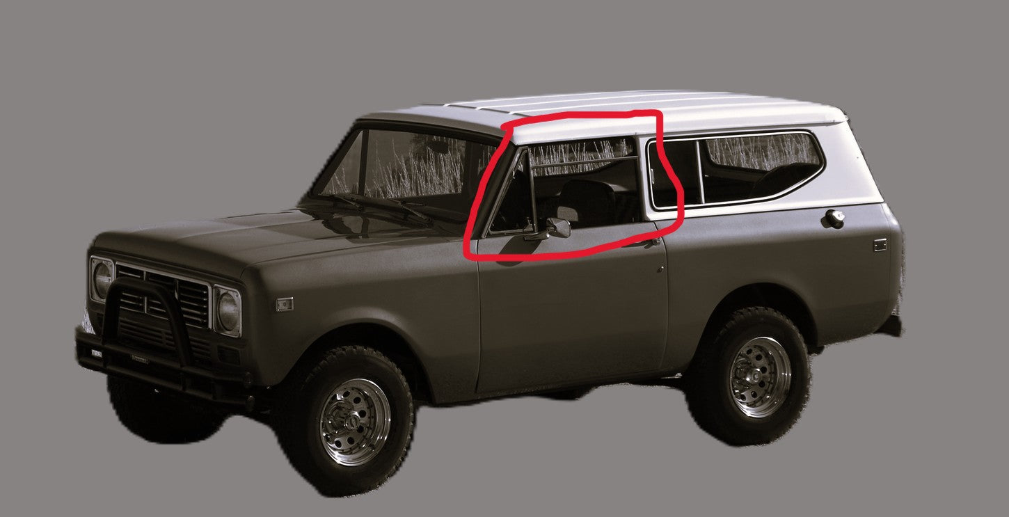 Replacement glass Packages fits International Scout 80/800 62-71 and Scout II 71-80